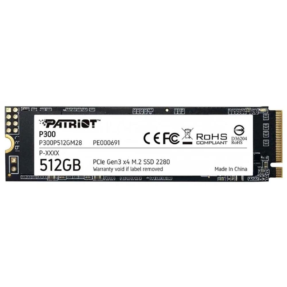 Накопитель SSD Patriot P300 [P300P512GM28] 512GB NVMe — KSKSHOP.RU