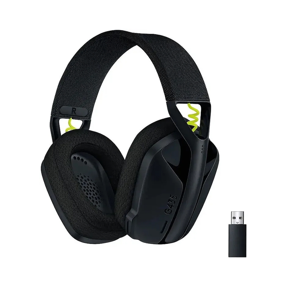 картинка Гарнитура Logitech Headset G435 LIGHTSPEED Wireless Gaming BLACK- Retail от магазина Одежда+