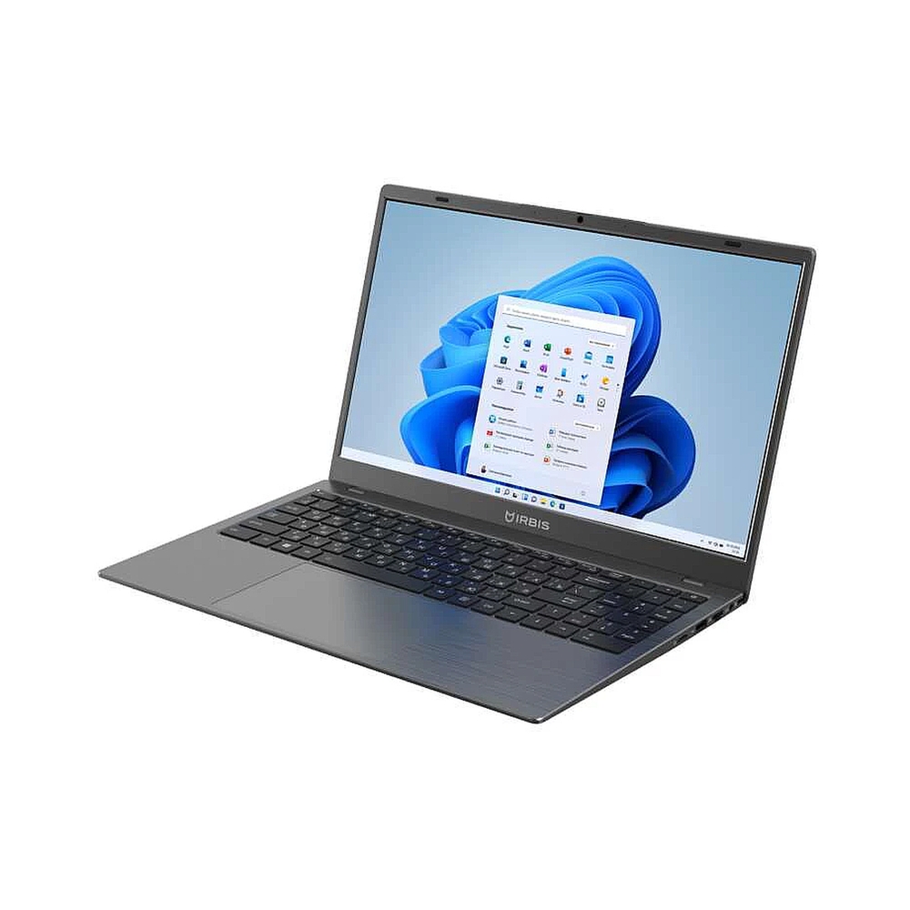 Ноутбук IRBIS GroovyBook 15 Core I5-1250P, 16GB LPDDR5+512GB NVME SSD,15,6"LCD 1920*1080 IPS,Intel AX101 WIFI,Camera 2MP,TPM2.0 , 7.7V 6000mha battery, TYPE C full function,RJ45,Windows 11 Pro RUS,Grey — KSKSHOP.RU
