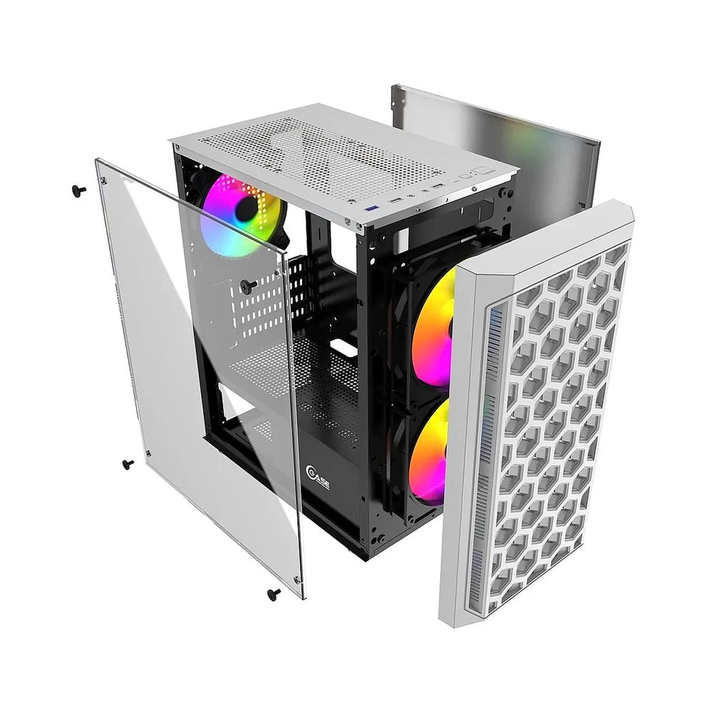картинка Корпус Powercase Mistral Micro T3W, белый от магазина Одежда+