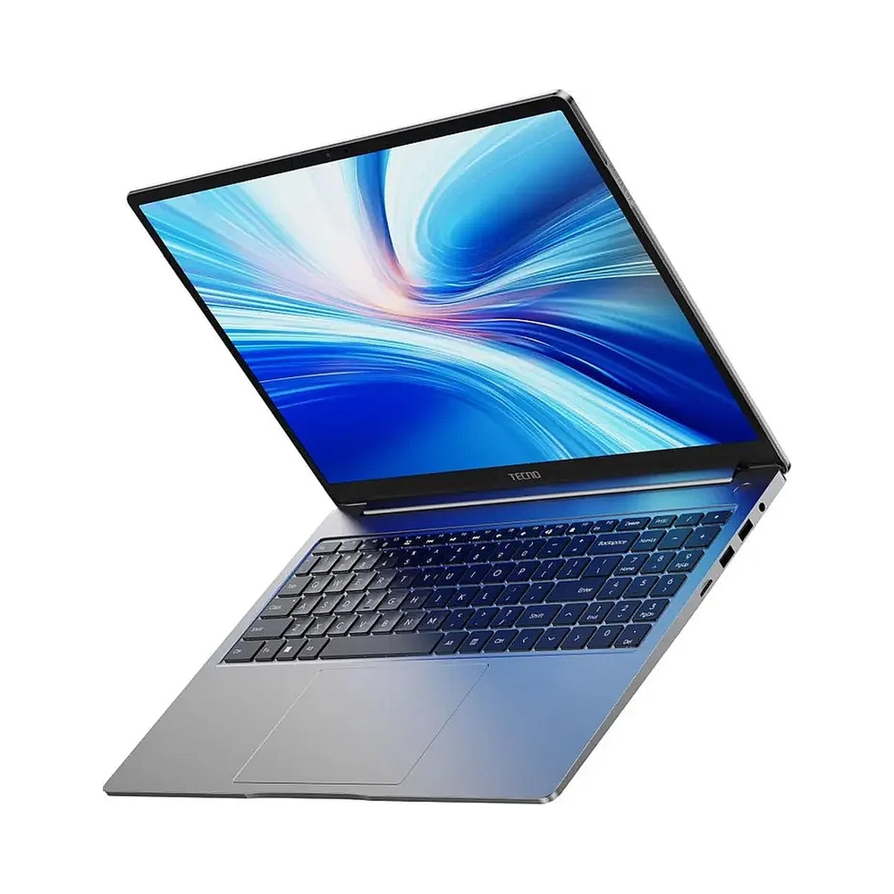 Ноутбук Tecno MegaBook T16RA/16"/IPS/Intel Core i5 13420H/16Gb/1Tb SSD/Intel UHD Graphics/Windows 11 Home/серый/1.74kg — KSKSHOP.RU