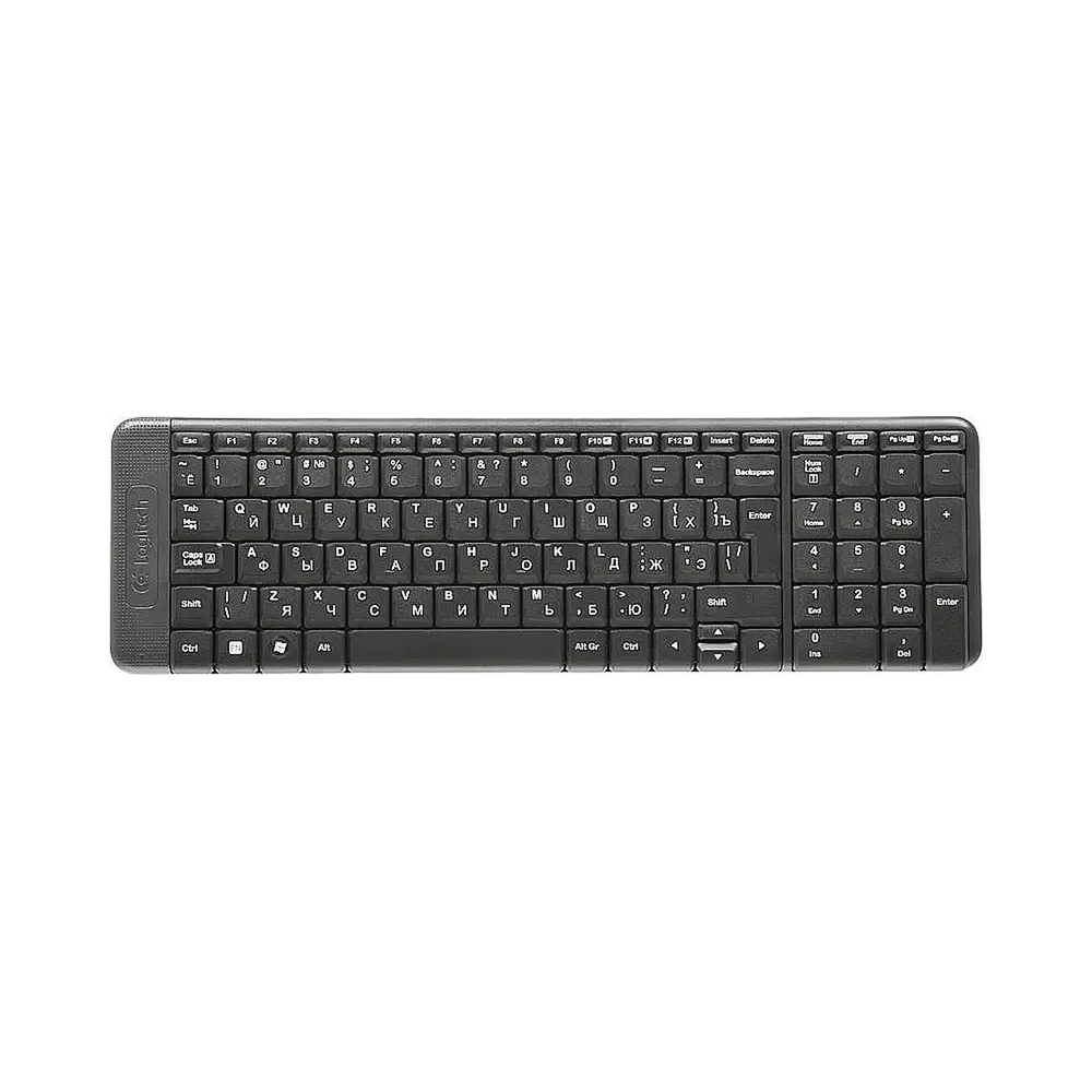 Клавиатура+мышь беспроводные Logitech MK220, черный — KSKSHOP.RU