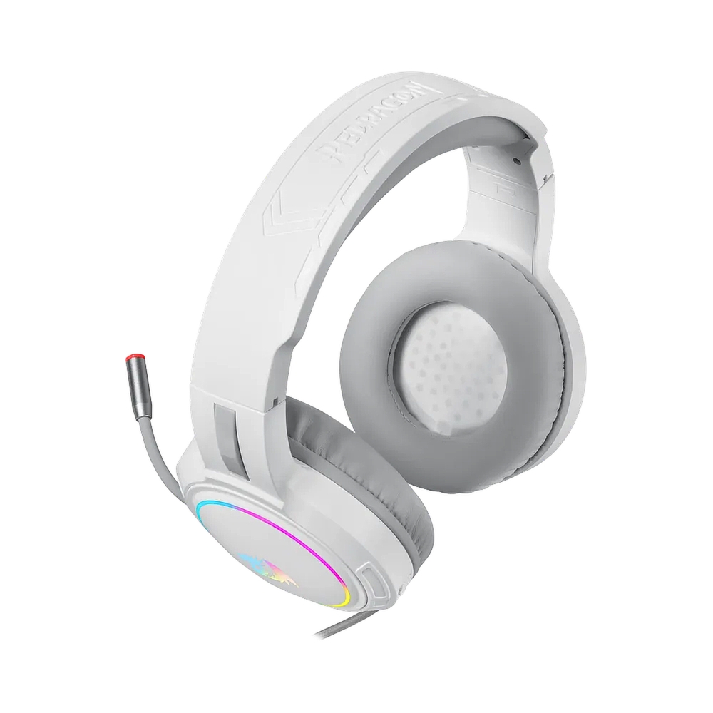 Игровая гарнитура Redragon Mento RGB, белые — KSKSHOP.RU