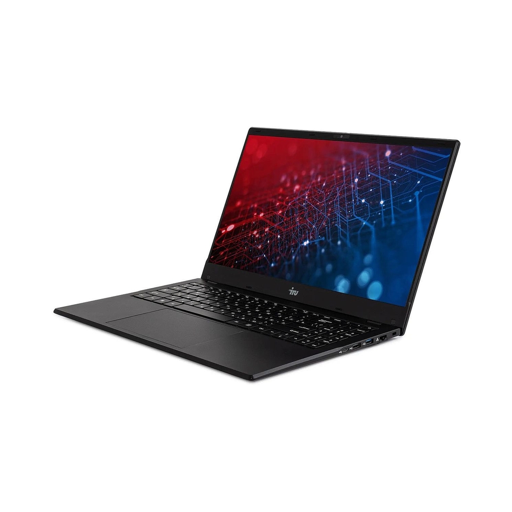 Ноутбук IRU Planio 15ING Celeron N4500 8Gb SSD256Gb Intel UHD Graphics 15.6" IPS FHD (1920x1080) FreeDOS black WiFi BT Cam 6000mAh (2140829) — KSKSHOP.RU