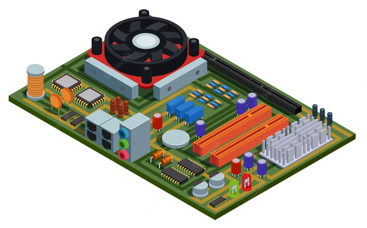 картинка Материнская плата Gigabyte GA-H61M-DS2V / 1155 от магазина Одежда+