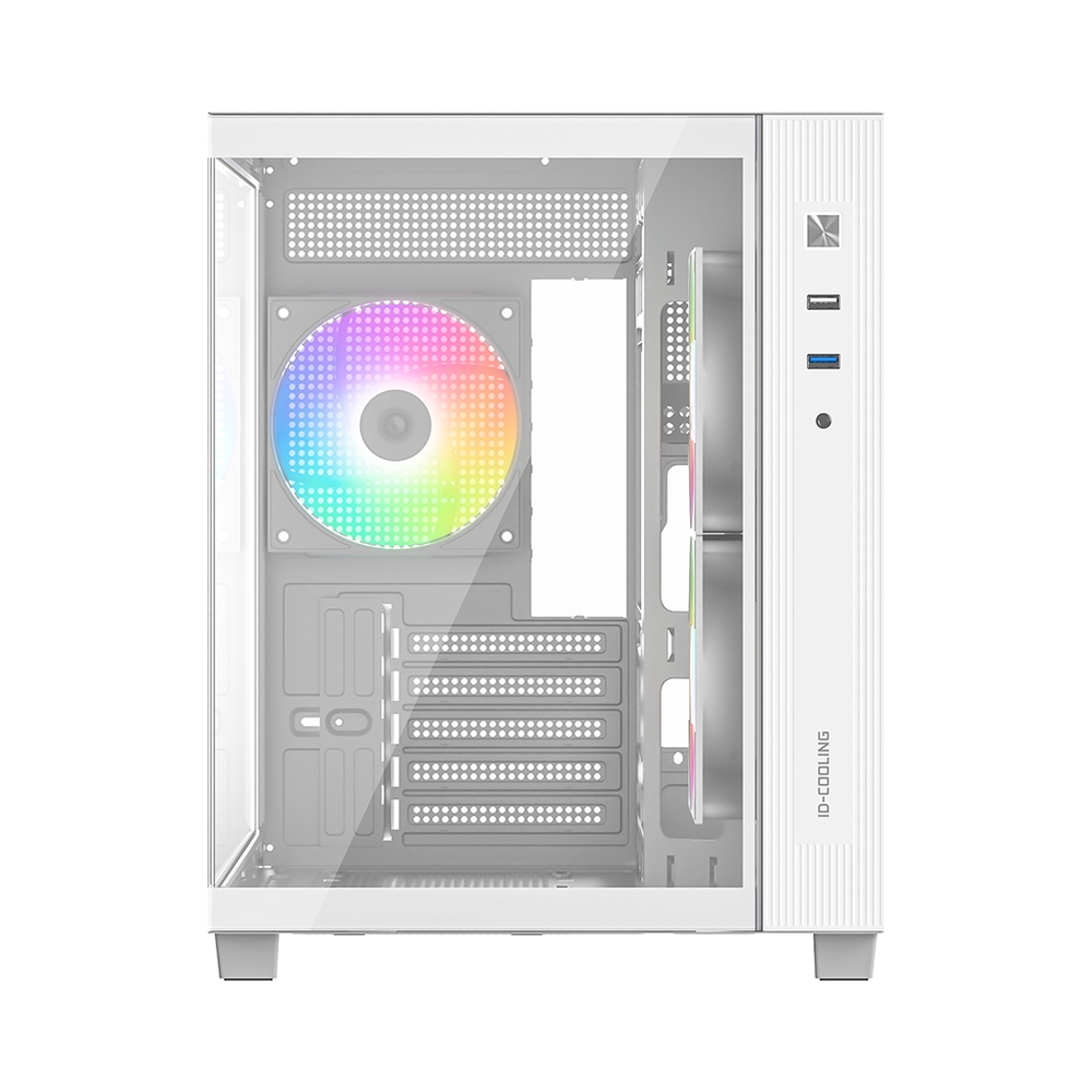 Корпус ID-Cooling VIEW 500, белый — KSKSHOP.RU