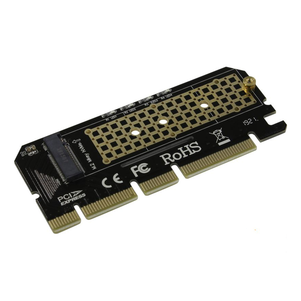 Переходник ORIENT C300E PCI-E 4x->M.2 M-key NVMe SSD — KSKSHOP.RU