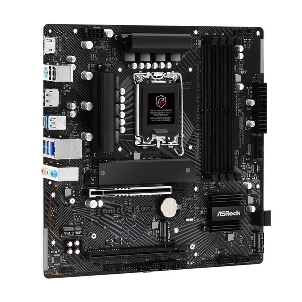 Материнская плата ASRock B760M PG LIGHTNING WIFI — KSKSHOP.RU