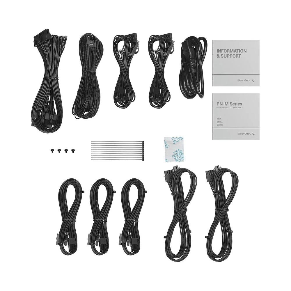 Блок питания DEEPCOOL GamerStorm PN850M [R-PN850M-FC0B-WGEU], черный — KSKSHOP.RU