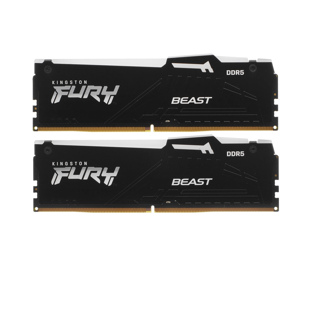 Оперативная память Kingston FURY Beast Black RGB [KF556C40BBAK2-32] 32GB KIT D5 — KSKSHOP.RU