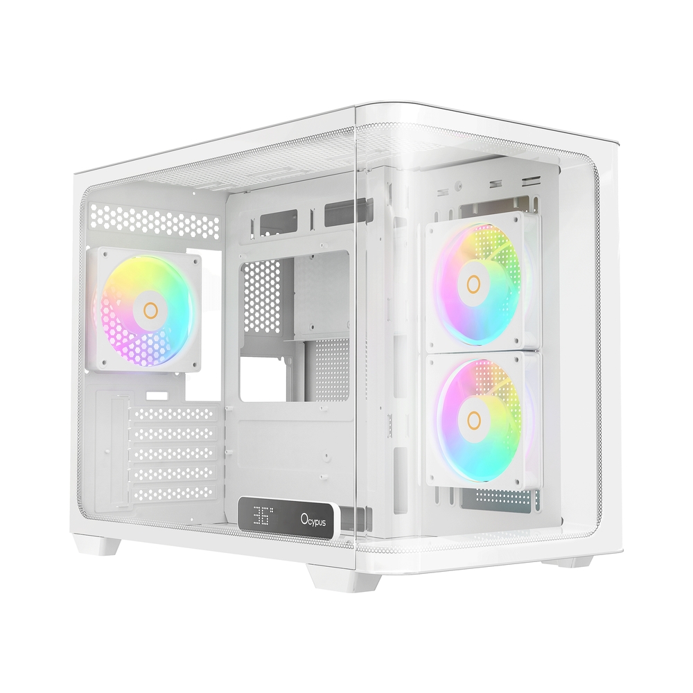 Корпус Ocypus Iota C50 WH Curve ARGB Digital, белый — KSKSHOP.RU
