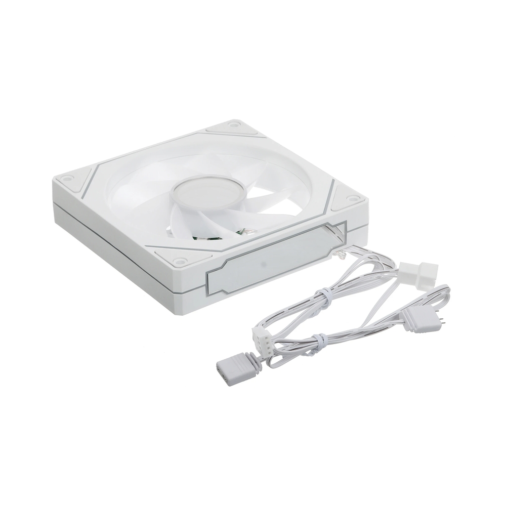 Реверсный вентилятор Ocypus Gamma F12 WH ARGB [Gamma-F12-WH1AM01X-GL], белый — KSKSHOP.RU