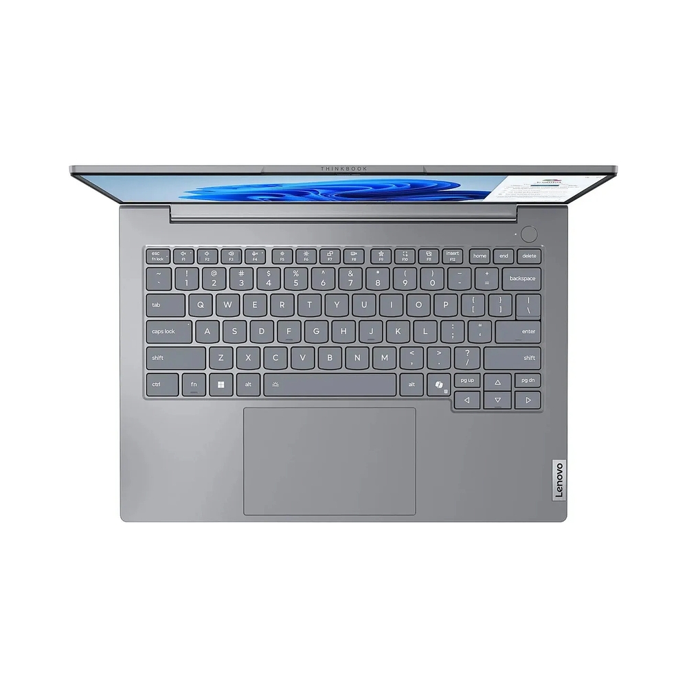 Ноутбук Lenovo ThinkBook 14 G8 IAL 14" WUXGA IPS, Intel Core Ultra 7 255H, 16Gb, 512Gb SSD,  FHD Cam, 45Whr, no OS, серый — KSKSHOP.RU