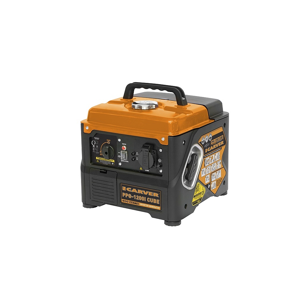 Генератор Carver PPG -1200I Cube 0.8кВт — KSKSHOP.RU