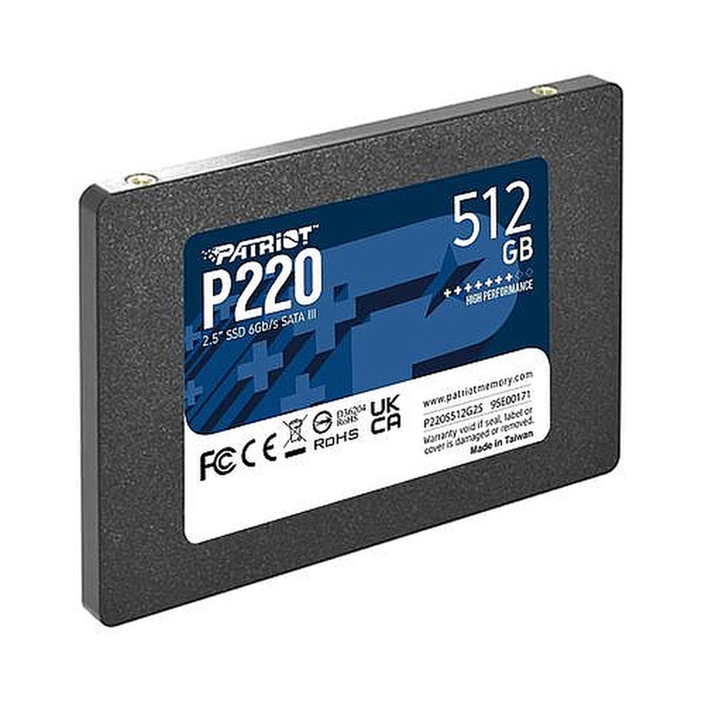 Накопитель SSD Patriot SATA III [P220S512G25] 512GB — KSKSHOP.RU