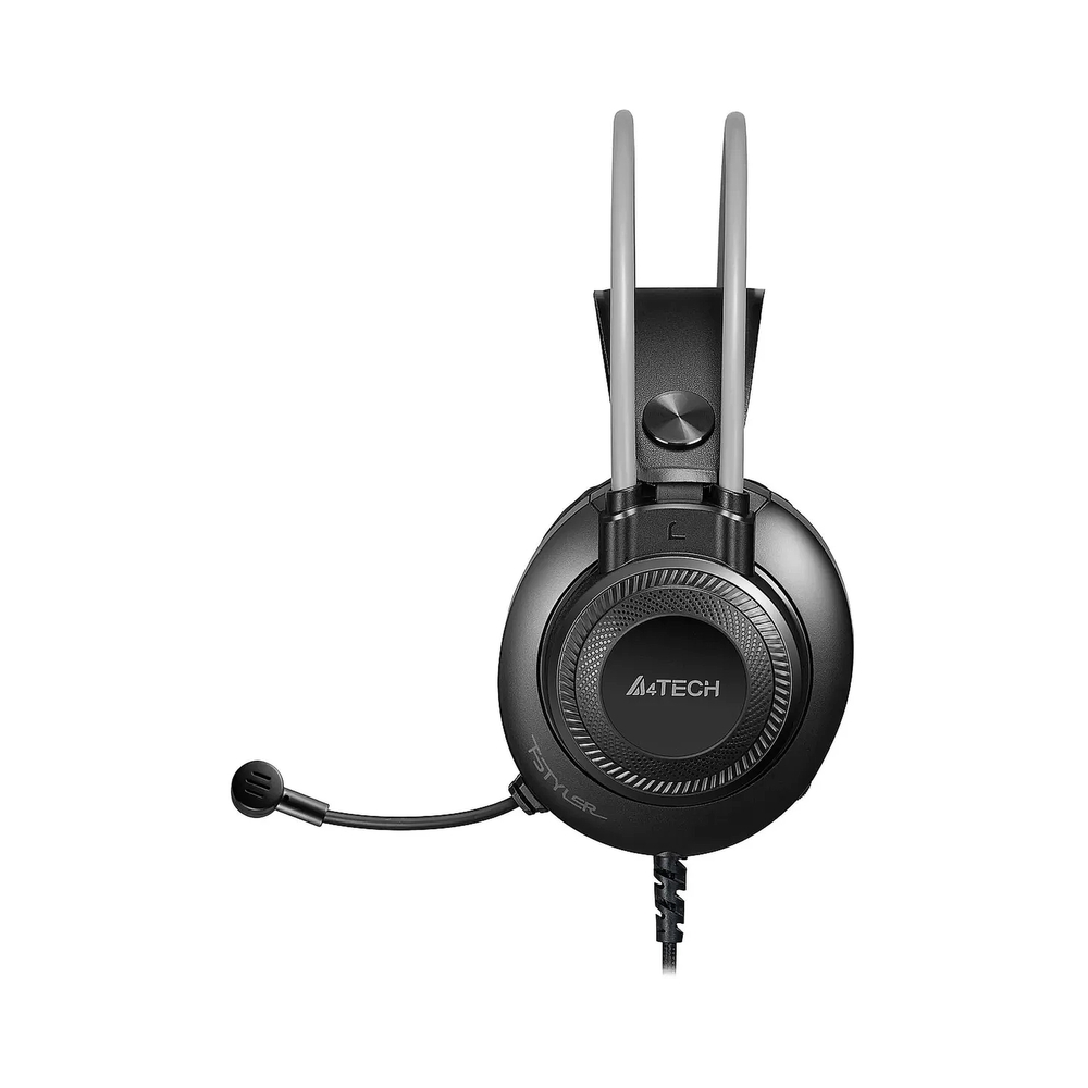 Наушники с микрофоном A4Tech Fstyler FH200i, серый — KSKSHOP.RU