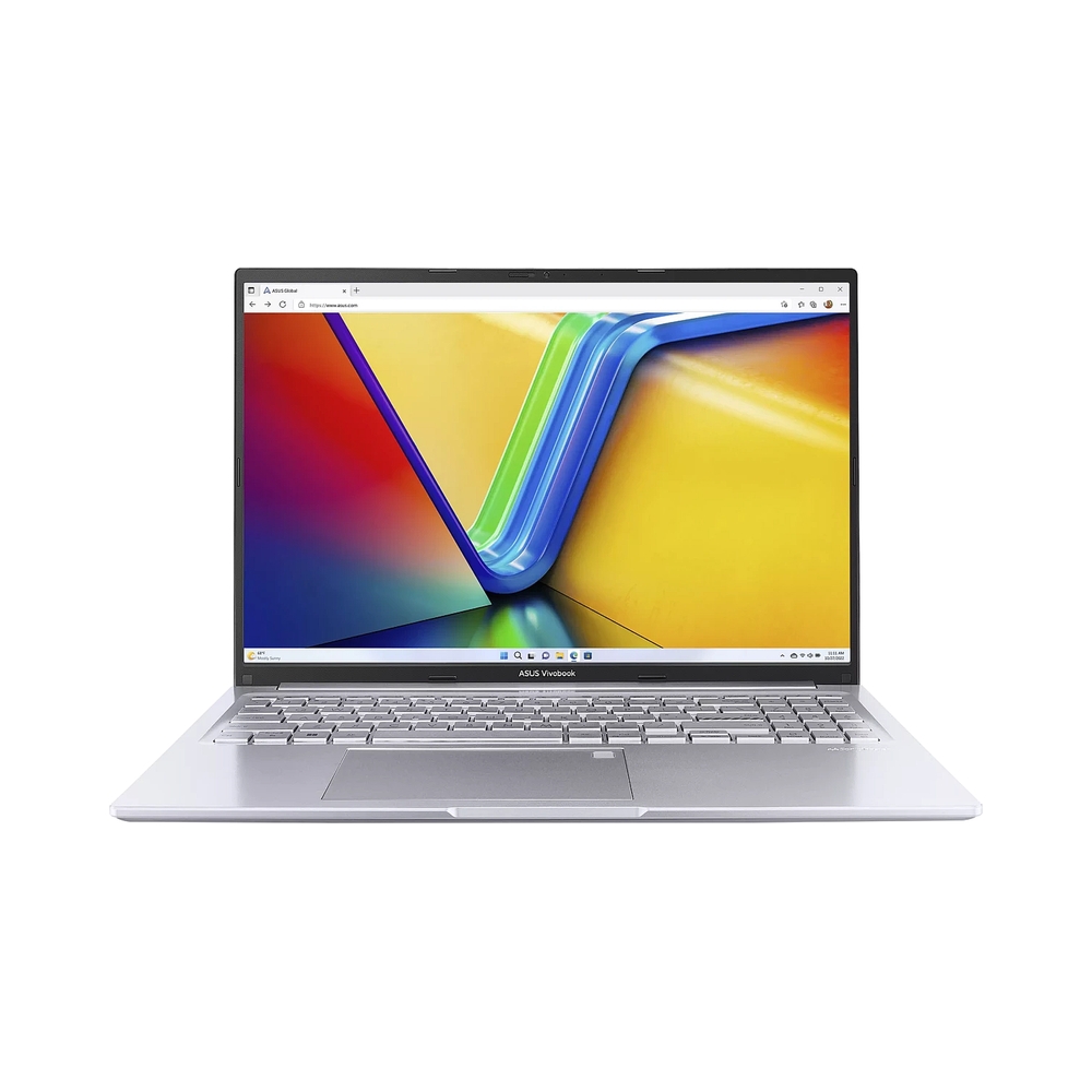Ноутбук Asus VivoBook 16 M1605NAQ-MB123 Ryzen 5 150 16Gb SSD512Gb AMD Radeon 660M 16" IPS WUXGA (1920x1200) без ОС silver WiFi BT Cam (90NB1832-M00570) — KSKSHOP.RU
