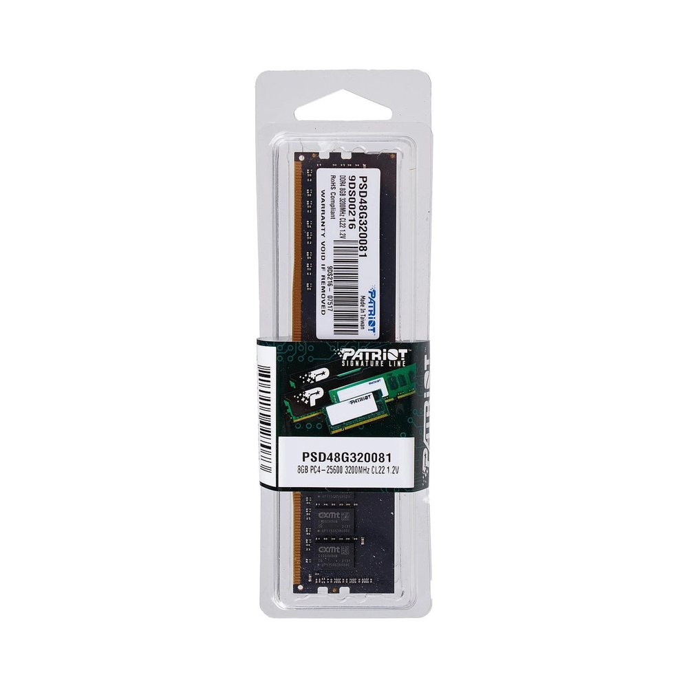 Оперативная память Patriot Signature Line [PSD48G320081] 8GB D4 — KSKSHOP.RU