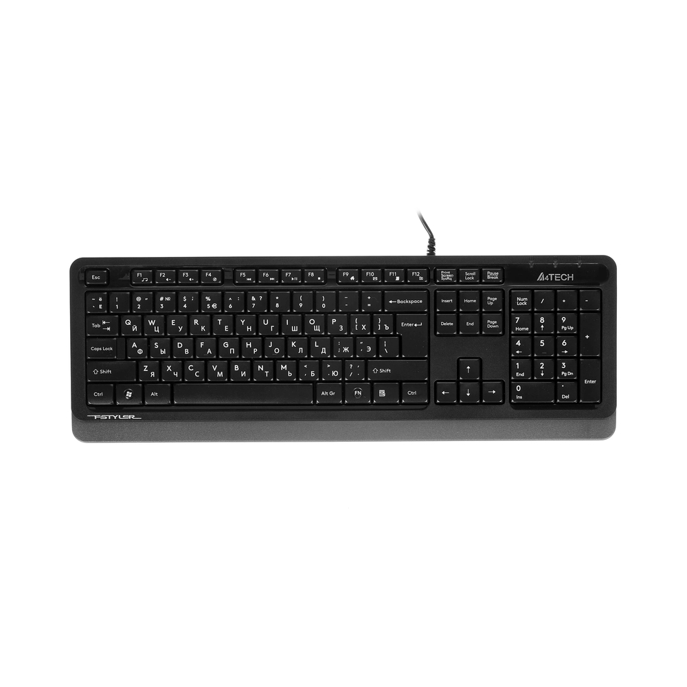 Клавиатура A4Tech Fstyler FK10 черный/серый — KSKSHOP.RU