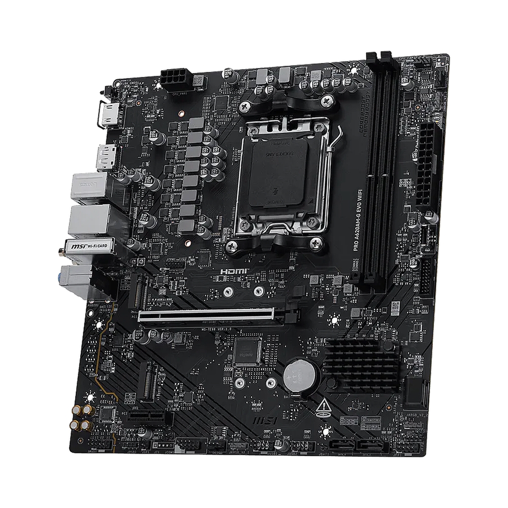 Материнская плата MSI PRO A620AM-G EVO WIFI — KSKSHOP.RU