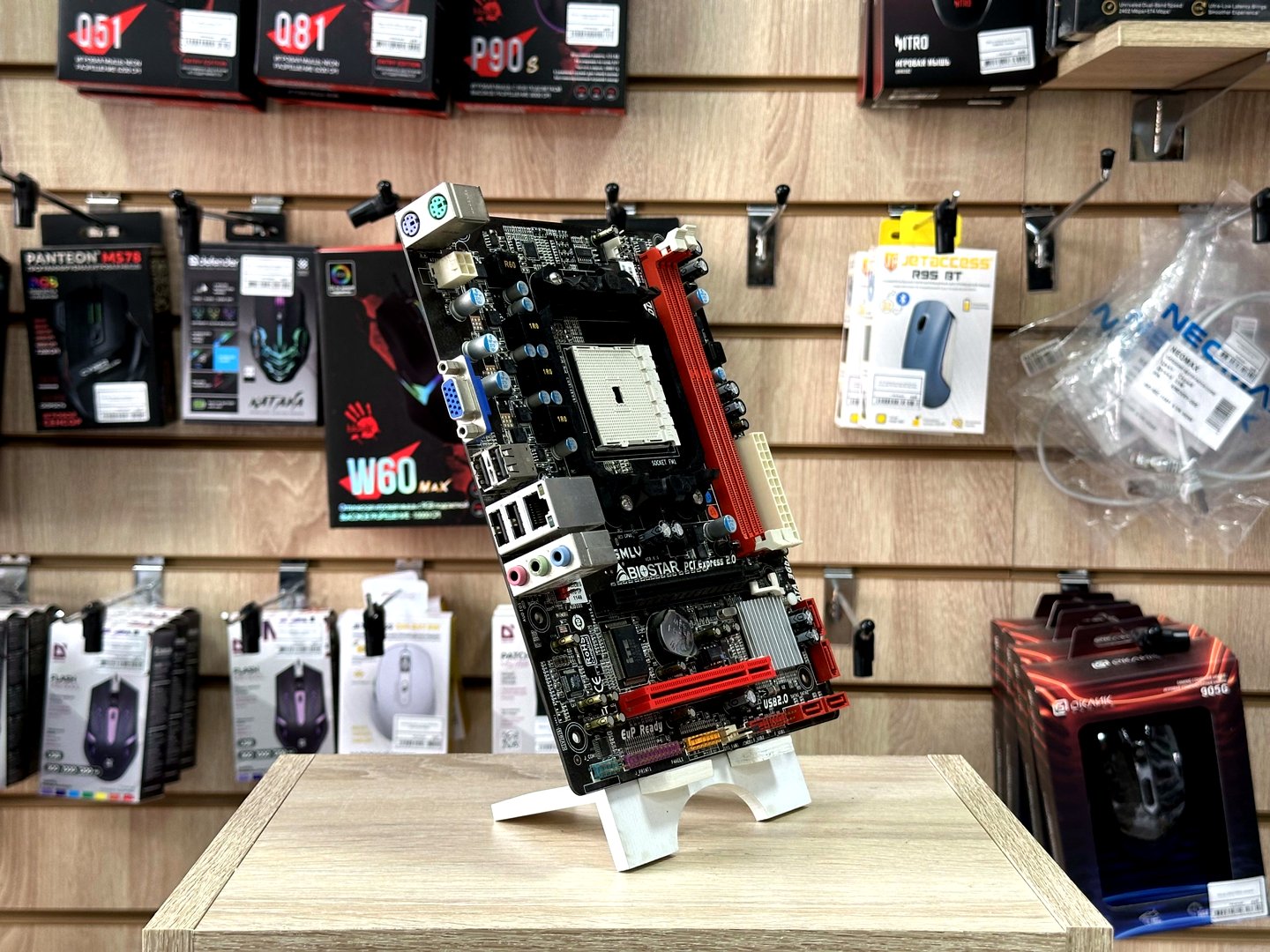 [Б/У] Материнская плата BIOSTAR A55MLV | FM1 — KSKSHOP.RU