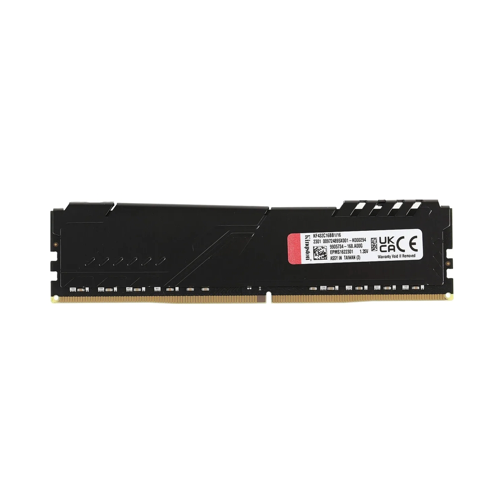 Оперативная память Kingston FURY Beast Black [KF432C16BB1/16WP] 16GB D4 — KSKSHOP.RU