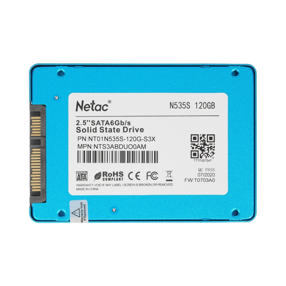 Накопитель SSD Netac N535S Series [NT01N535S-120G-S3X] 120GB — KSKSHOP.RU