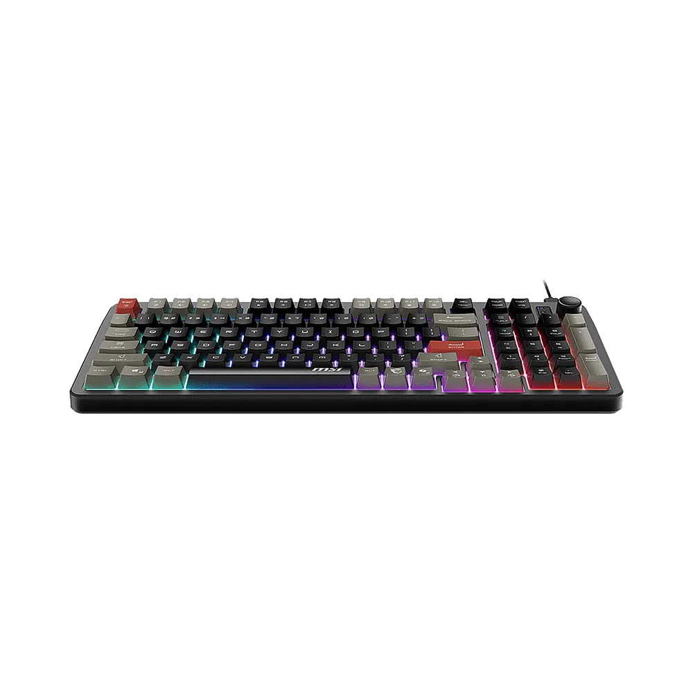 Клавиатура MSI GK110, черный/серый — KSKSHOP.RU