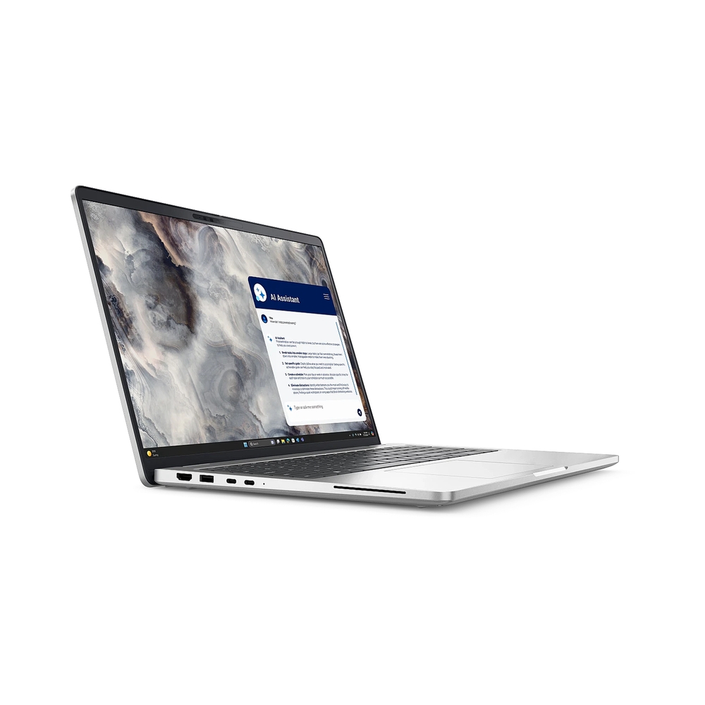 Ноутбук DELL Pro 16 Plus/16"/IPS/Ultra 7 266V/16GB/1TB SSD/Intel Arc graphics/Linux/серебристый/1.9kg — KSKSHOP.RU
