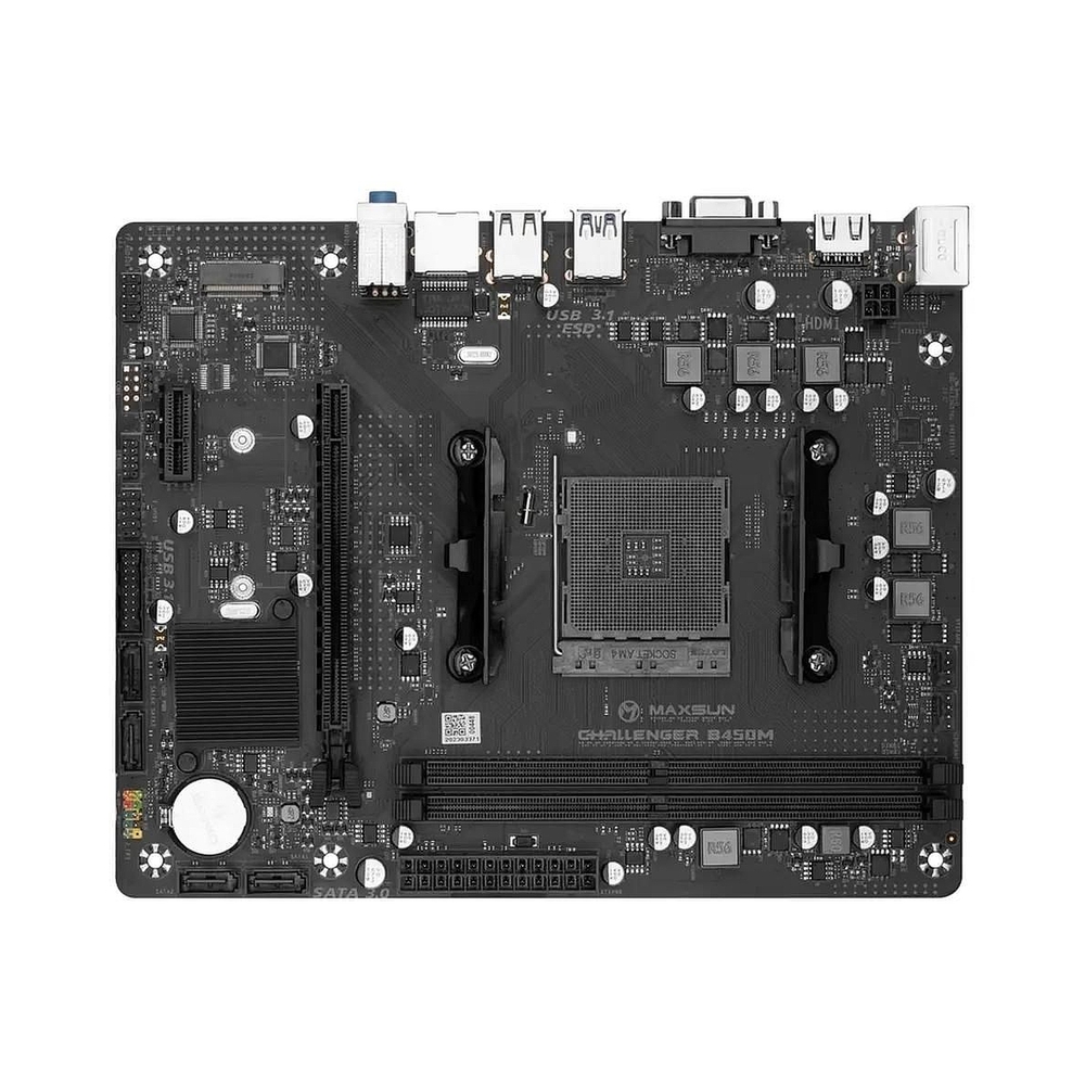 Материнская плата Maxsun MS-Challenger B450M — KSKSHOP.RU