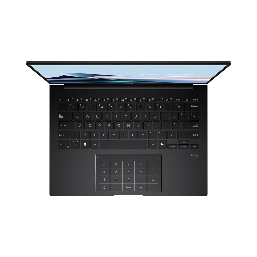 Ноутбук ASUS Zenbook 14 UM3406GA-QD093X AMD Ryzen AI 7 445/32Gb/SSD1Tb/14"/OLED/WUXGA/1920x1200/60Hz/Win11Pro/Jade Black/1.2kg (90NB17R1-M008W0) — KSKSHOP.RU