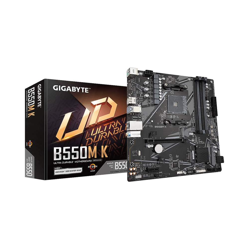 Материнская плата Gigabyte B550M K — KSKSHOP.RU