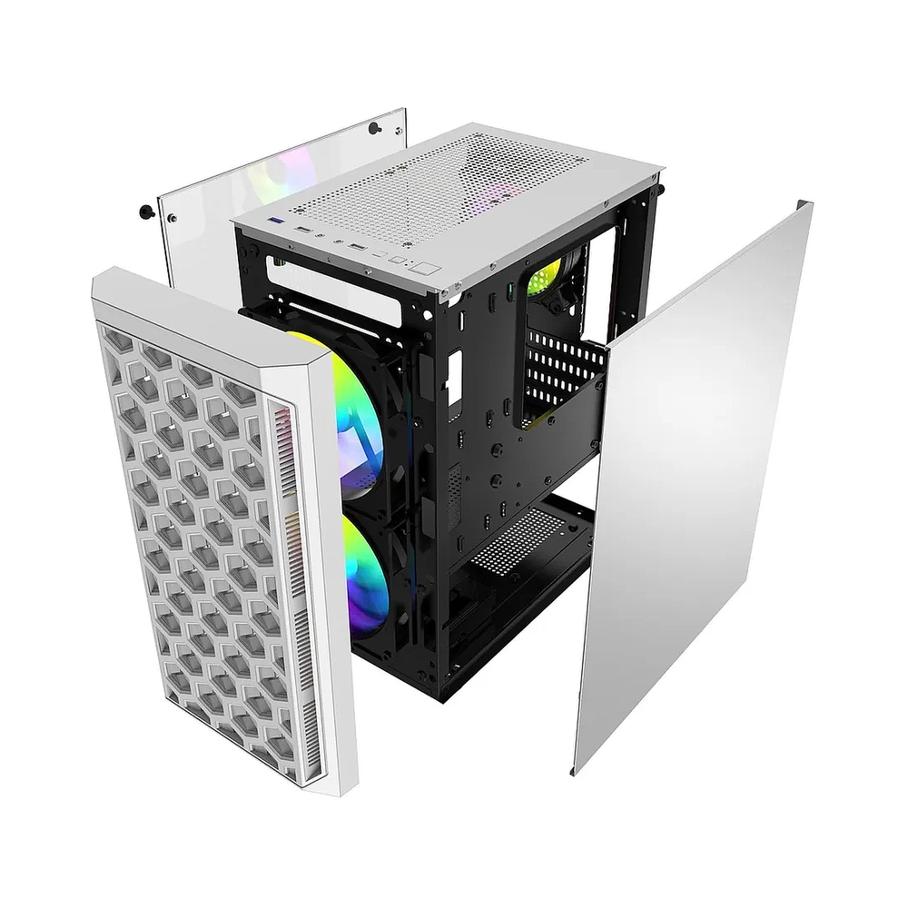 картинка Корпус Powercase Mistral Micro T3W, белый от магазина Одежда+