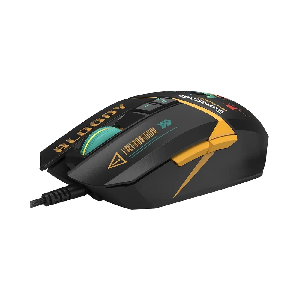 Мышь проводная A4Tech Bloody W63 Max Renegade, черный — KSKSHOP.RU