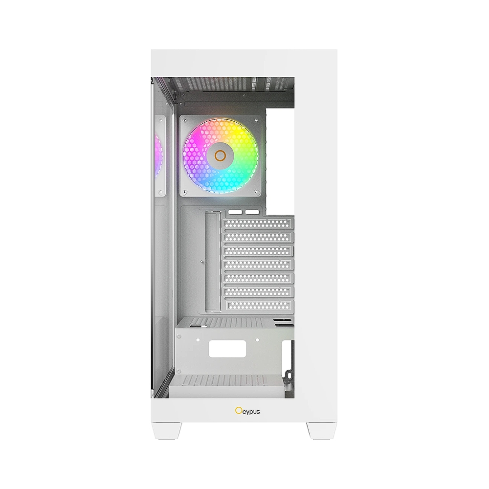 Корпус Ocypus Gamma C72 WH ARGB, белый — KSKSHOP.RU