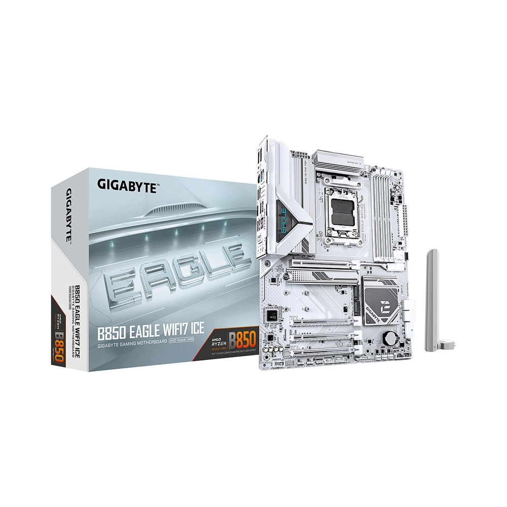 Материнская плата GIGABYTE B850 EAGLE WIFI7 ICE — KSKSHOP.RU