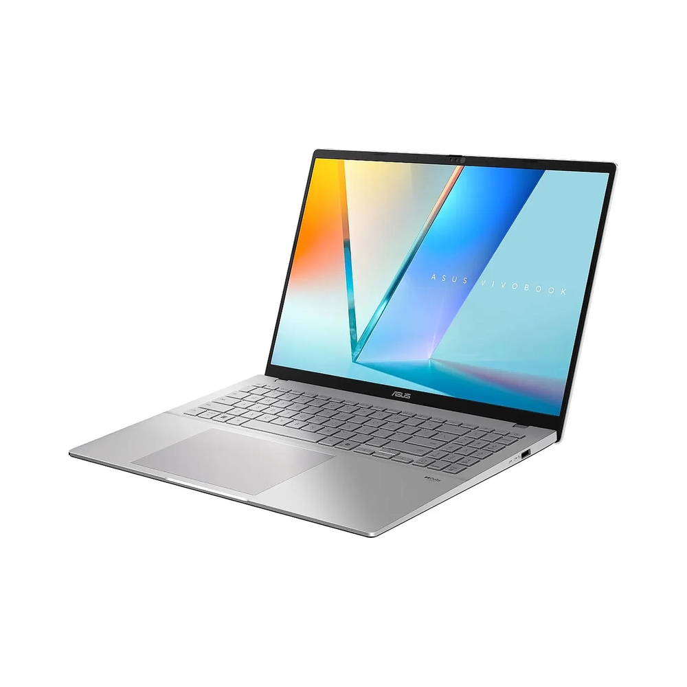 Ноутбук Asus VivoBook S16 M3607KA-SH131 Ryzen AI 5 330 16Gb SSD512Gb AMD Radeon Graphics 16" OLED WUXGA (1920x1200) без ОС silver WiFi BT Cam (90NB16T2-M00990) — KSKSHOP.RU