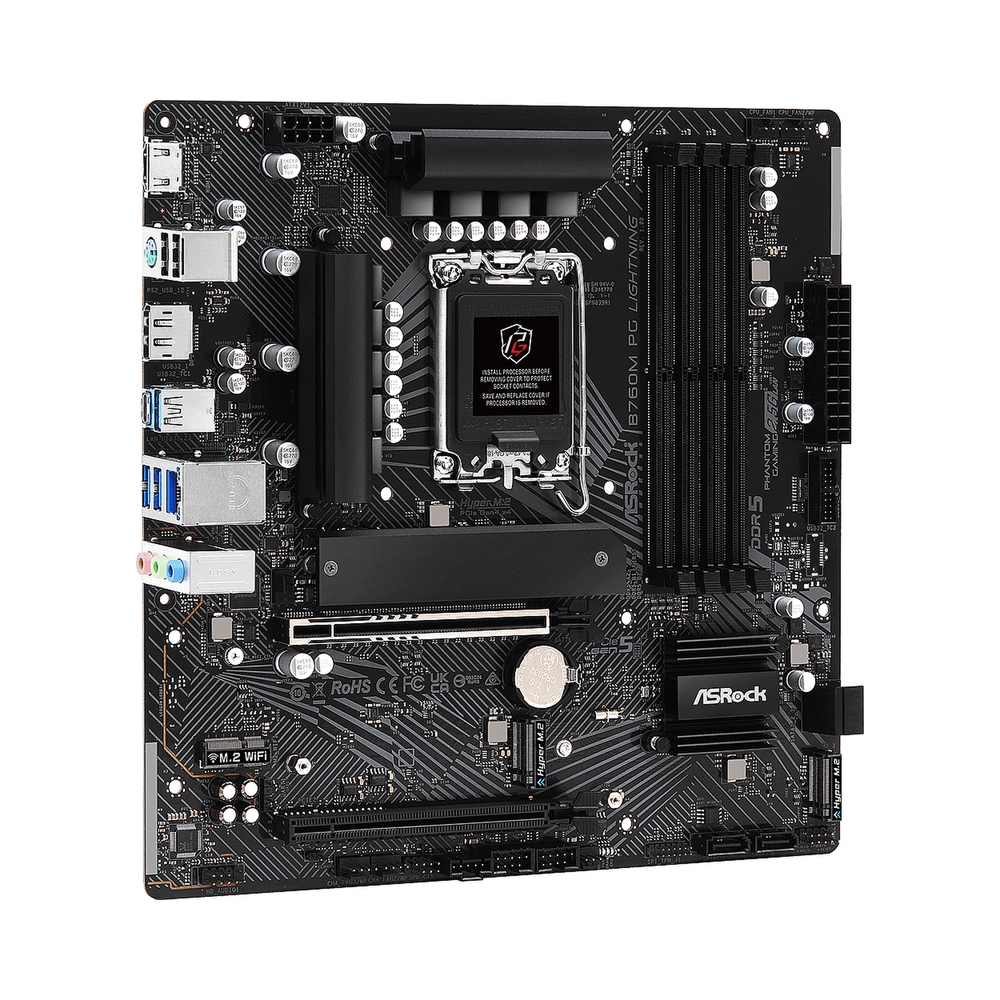 картинка Материнская плата ASRock B760M PG LIGHTNING 4xDDR5 от магазина Одежда+