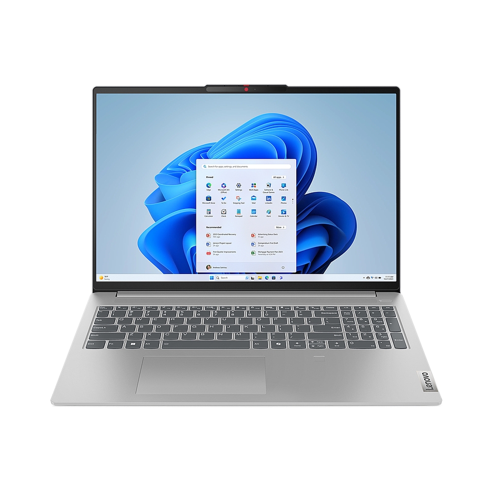 Ноутбук Lenovo IP5 Slim 16IMH9 16" WUXGA IPS, Intel Ultra 5 125H, 16Gb, 512Gb SSD, no OS, серый (83DC00AVIN)* — KSKSHOP.RU