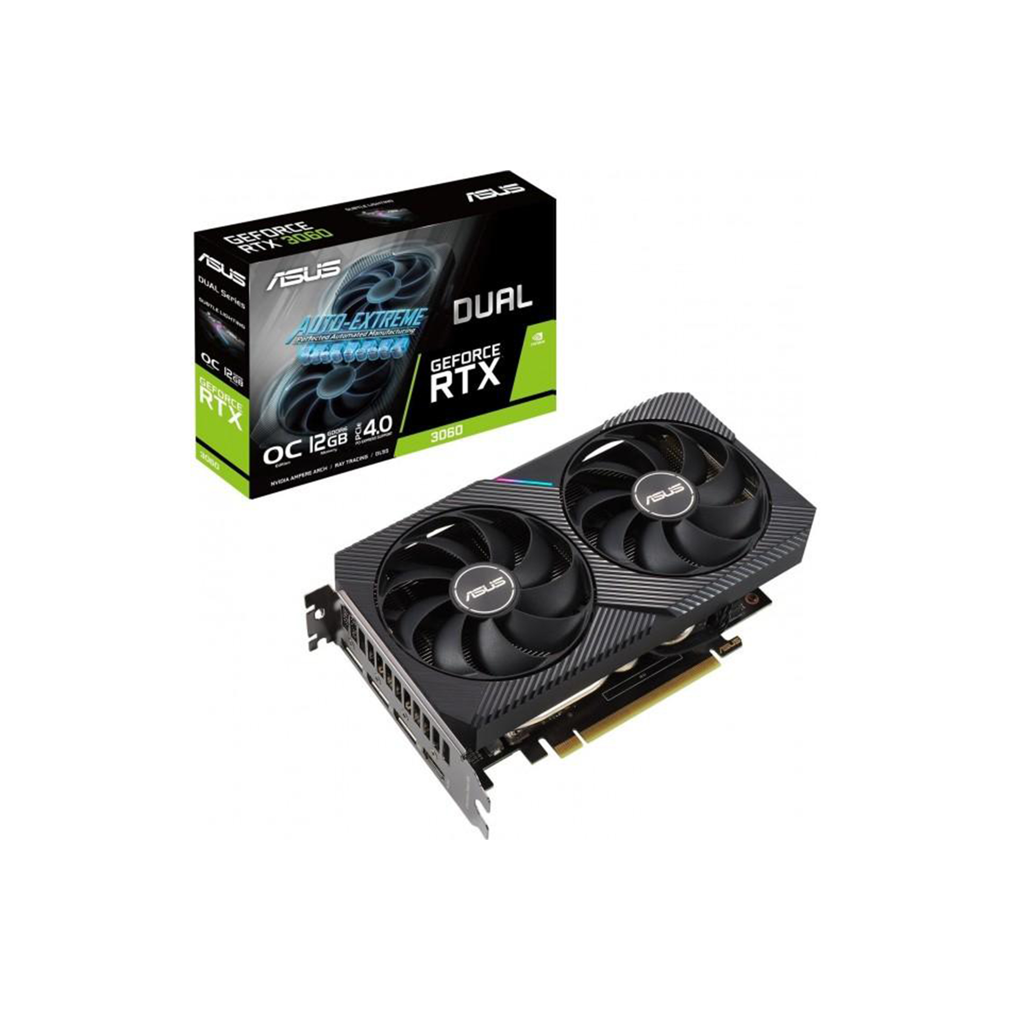 Видеокарта ASUS GeForce RTX 3060 Dual OC Edition (LHR) — KSKSHOP.RU