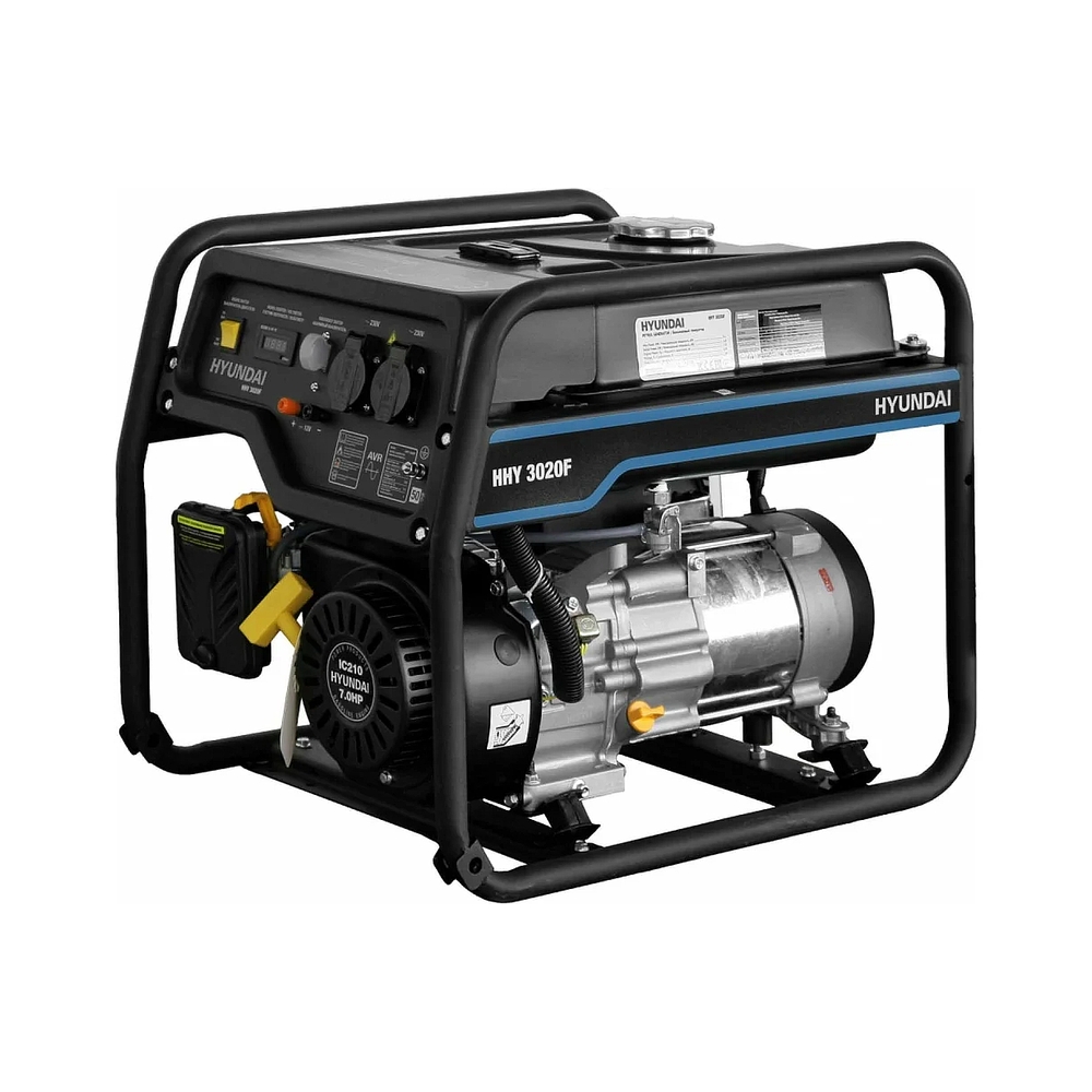 Электрогенератор бензиновый Hyundai HHY 3020F, 3.1 кВт, 69 дБ, 44 кг — KSKSHOP.RU