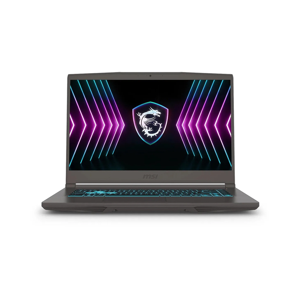 Ноутбук MSI Thin 15 B2RVE-3450XRU Intel Core 5 210H/16Gb/SSD512Gb/RTX4050 6Gb (45W)/15.6"/IPS/FHD/1920x1080/144Hz/NoOS/Cosmos Gray/1.86kg (9S7-16R831-3450) — KSKSHOP.RU