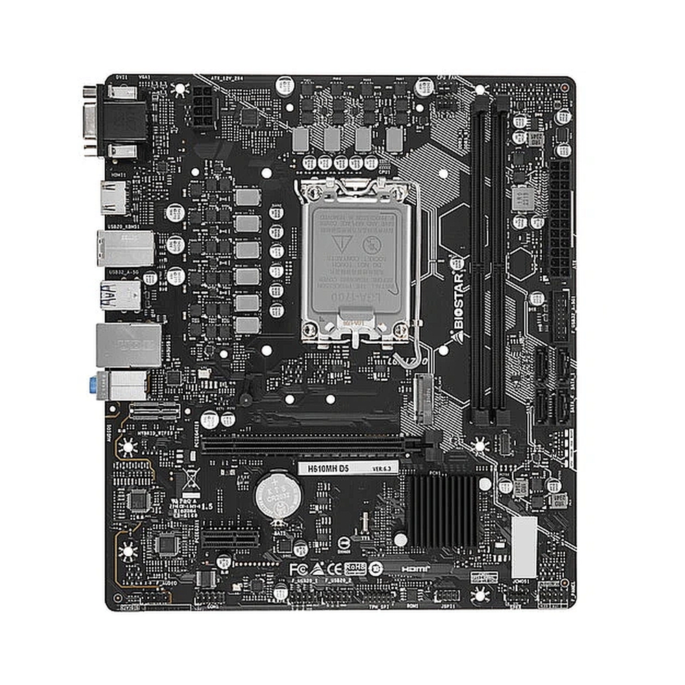 Материнская плата Biostar H610MH D5 — KSKSHOP.RU
