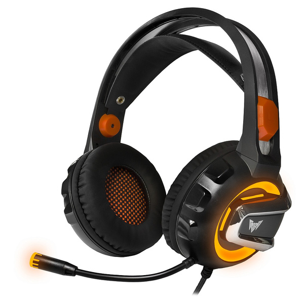 картинка Гарнитура игровая CROWN CMGH-3003 Black&orange от магазина Одежда+
