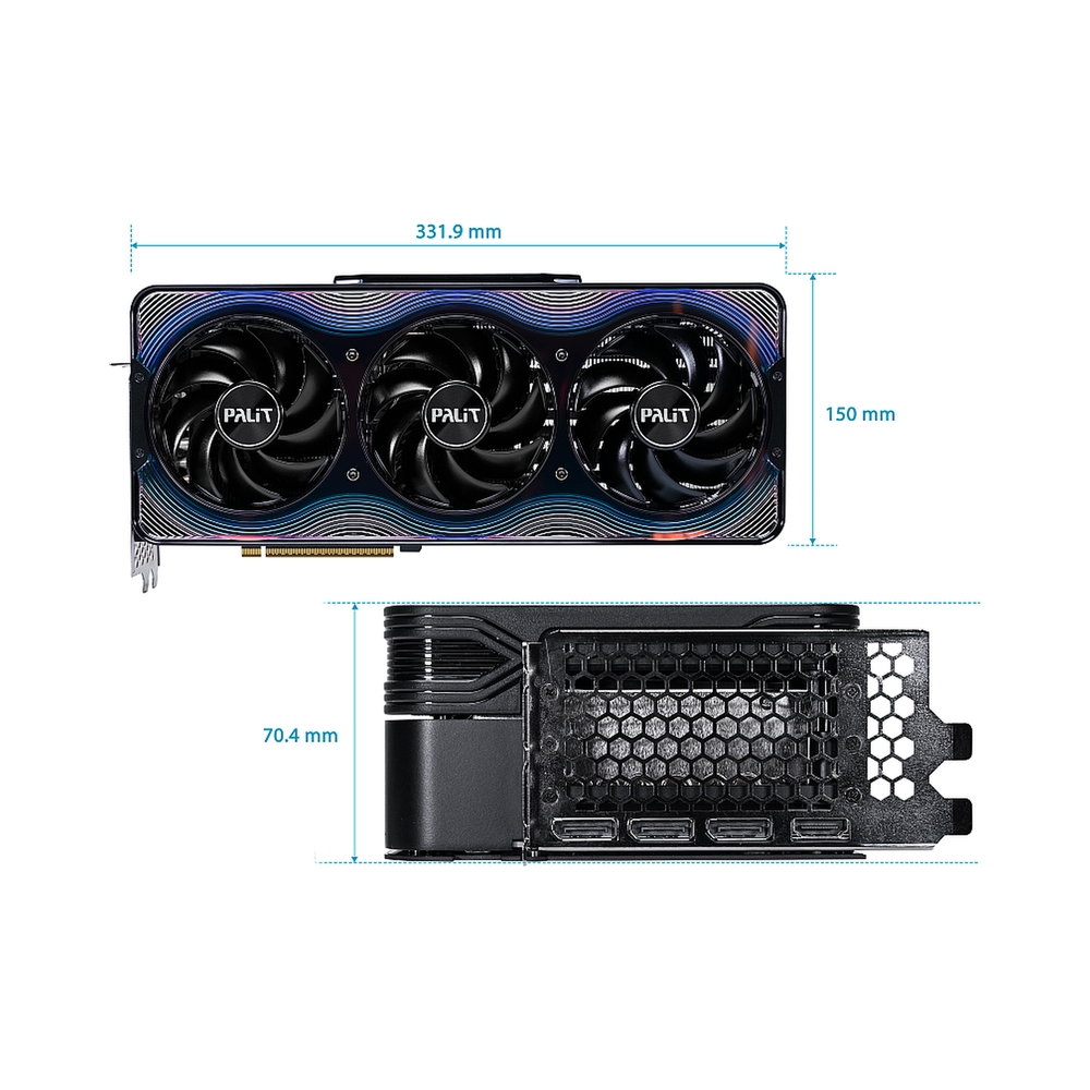 Видеокарта Palit GeForce RTX 5070 Ti GameRock [NE7507T019T2-GB2030G] — KSKSHOP.RU