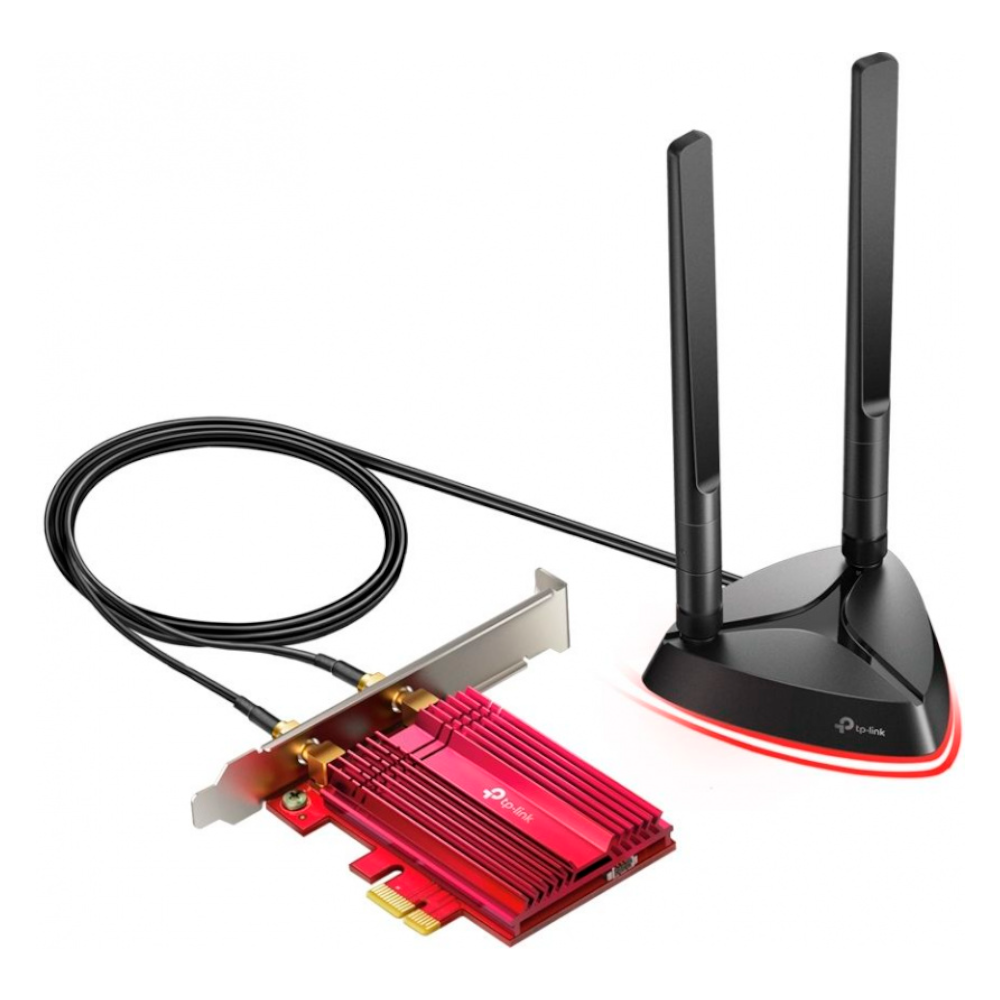 Сетевой адаптер WiFi + BT TP-Link Archer TX3000E PCI Ex 2ант. — KSKSHOP.RU