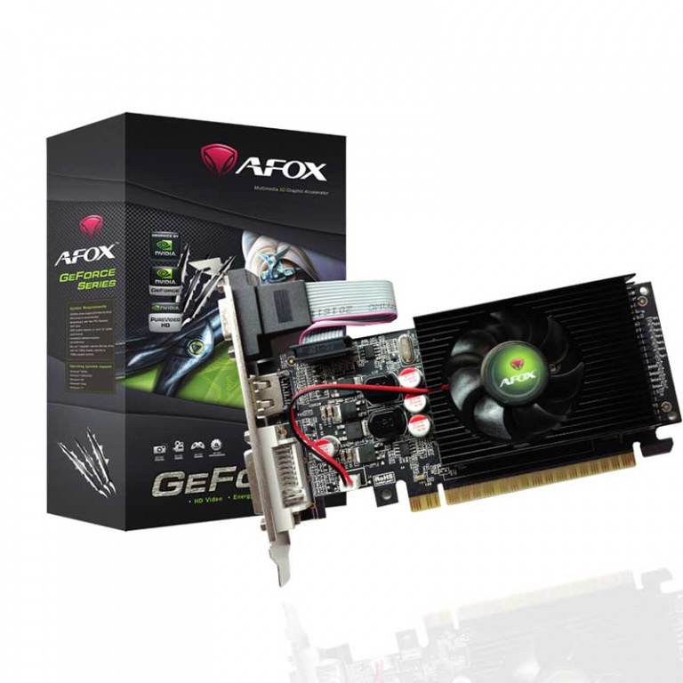 Видеокарта AFOX NVIDIA GeForce GT710 2GB DDR3 64BIT LP — KSKSHOP.RU