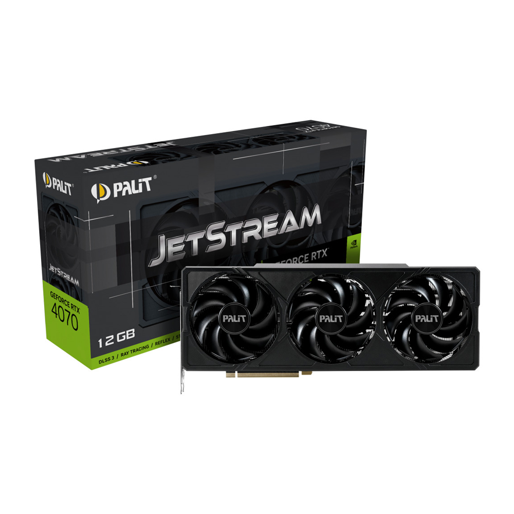 Видеокарта Palit GeForce RTX 4070 SUPER JetStream OC [NED407ST19K9-1043J] — KSKSHOP.RU