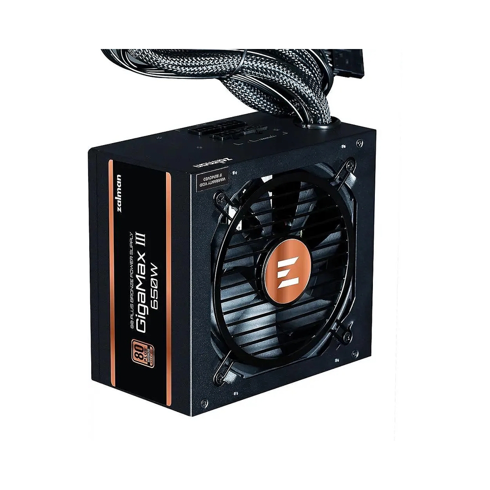 Блок питания ZALMAN GigaMax III 850W [ZM850-GV3] черный — KSKSHOP.RU