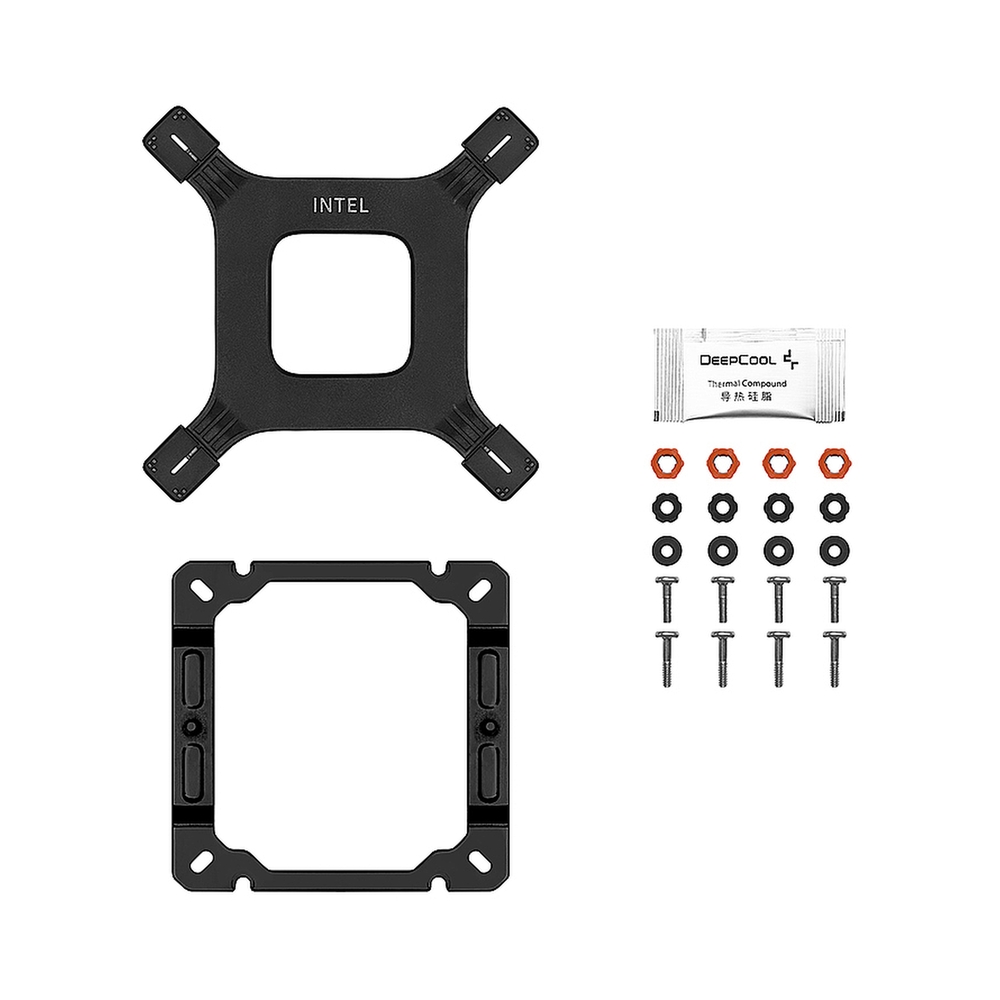 Кулер для процессора DEEPCOOL AG500 BK ARGB V2 [R-AG500-BKAMMN-GJD], черный — KSKSHOP.RU